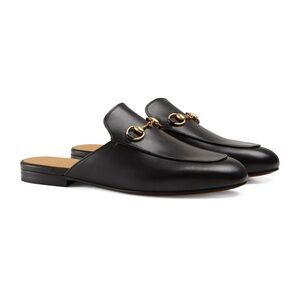 Gucci Princetown Leather Mules